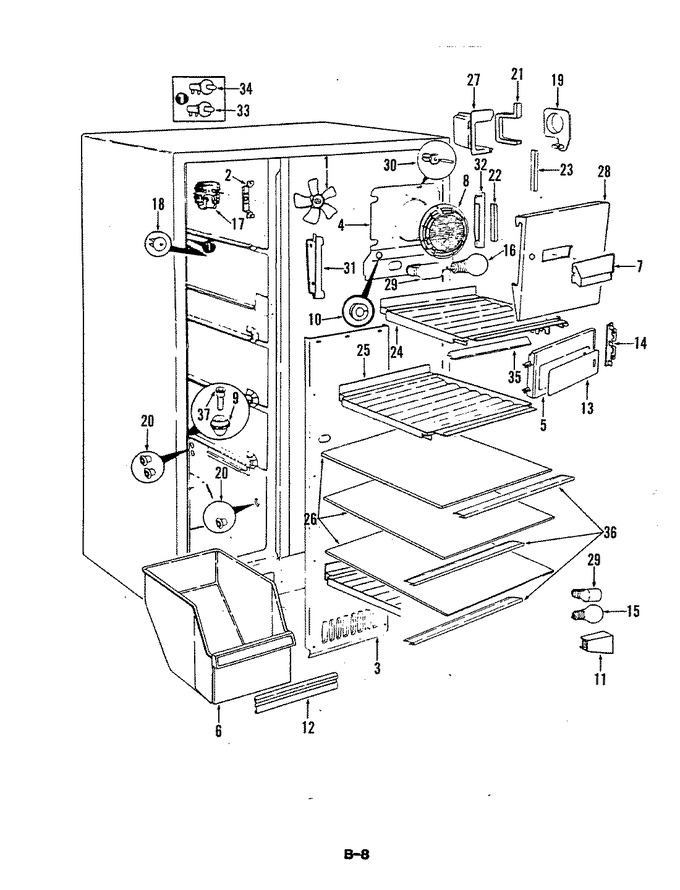 Diagram for RC22EA-3AI (BOM: 5M46A)