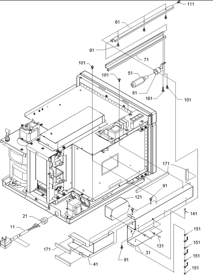 Diagram for UCRC510T2 (BOM: P1304420M)