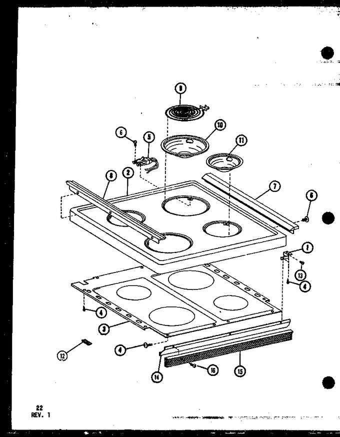 Diagram for RCR-8 (BOM: P8551203S)