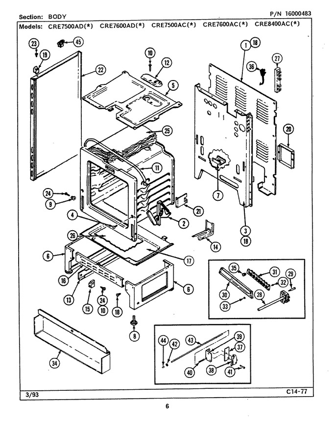 Diagram for CRE7500ACW