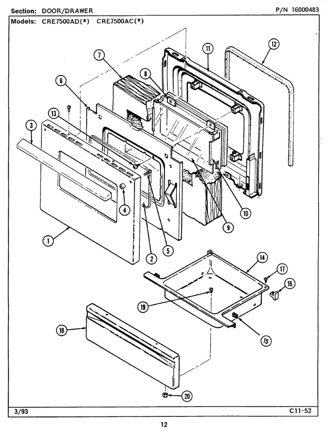 Diagram for CRE7500ACW