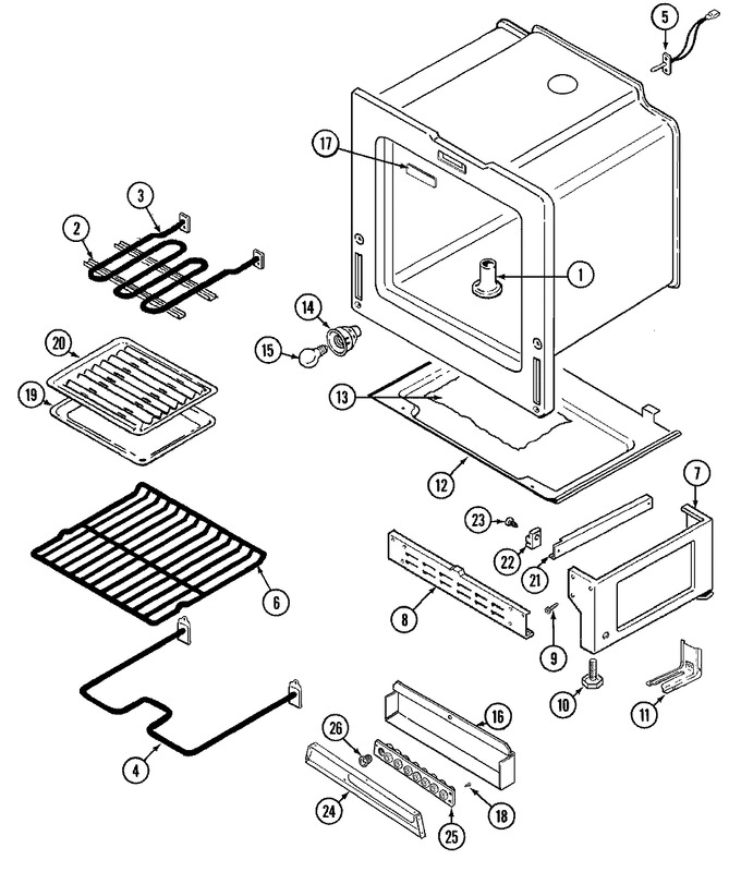 Diagram for CRE7700CDE