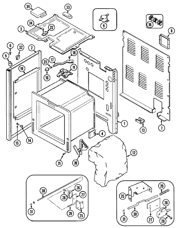 Diagram for CRE9400BCL