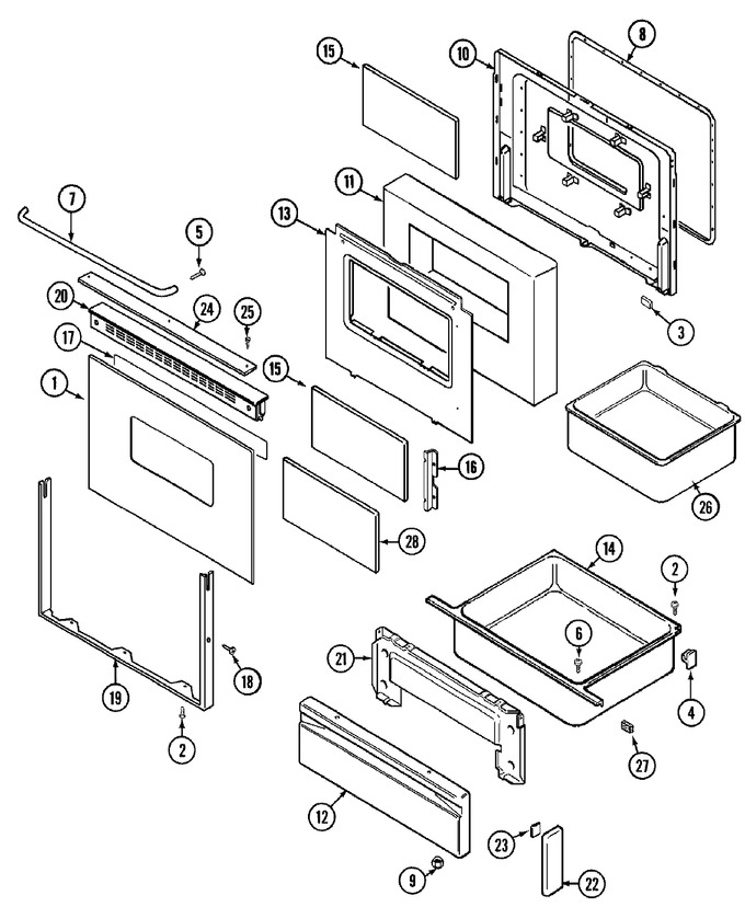 Diagram for CRE9800DDE