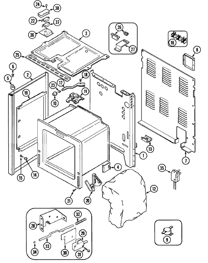 Diagram for CRE9600DDE