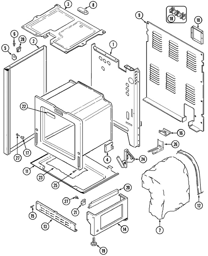 Diagram for CREA400ACW