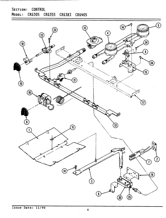 Diagram for CRG405