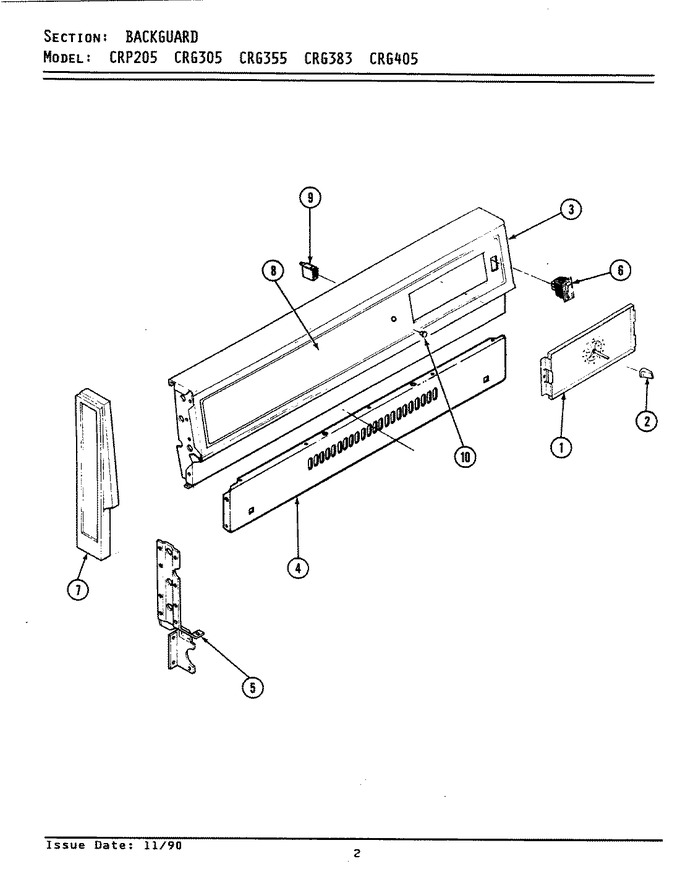 Diagram for LCRG305