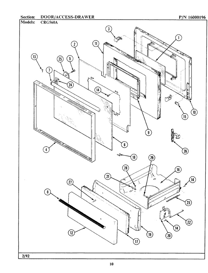 Diagram for CRG560A