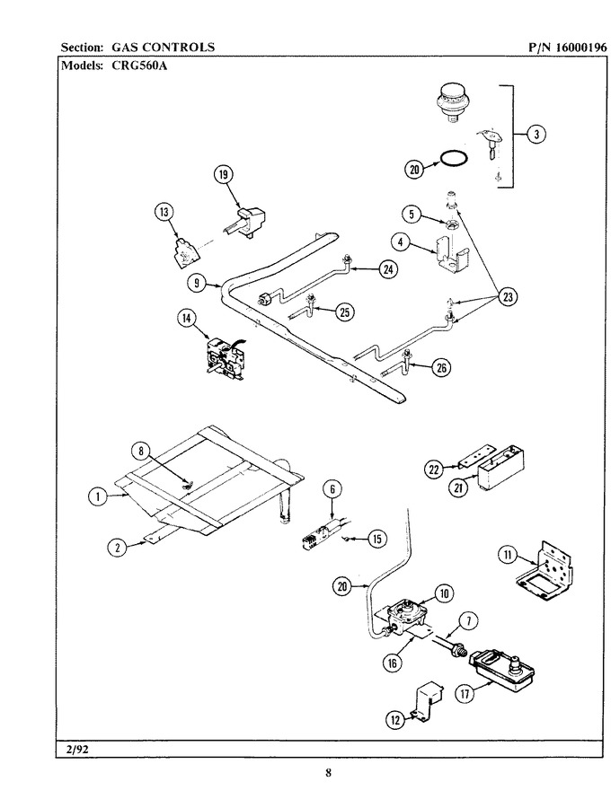 Diagram for CRG560A