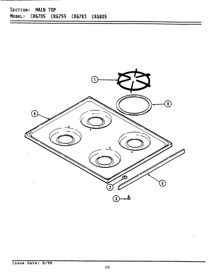 Diagram for LCRG705