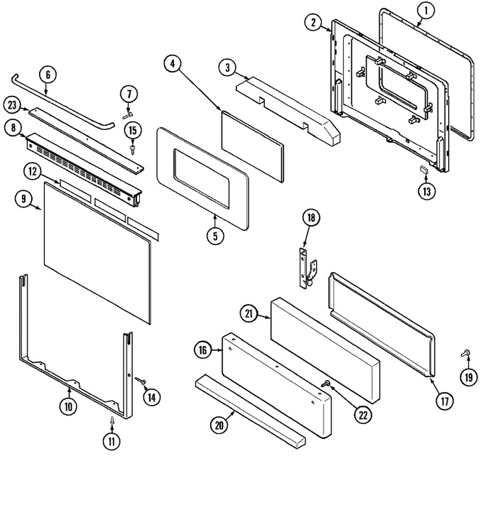 Diagram for CRG7500CAE