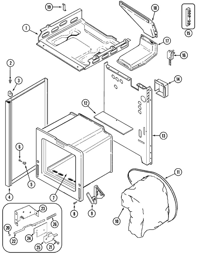 Diagram for CRG7700BAW