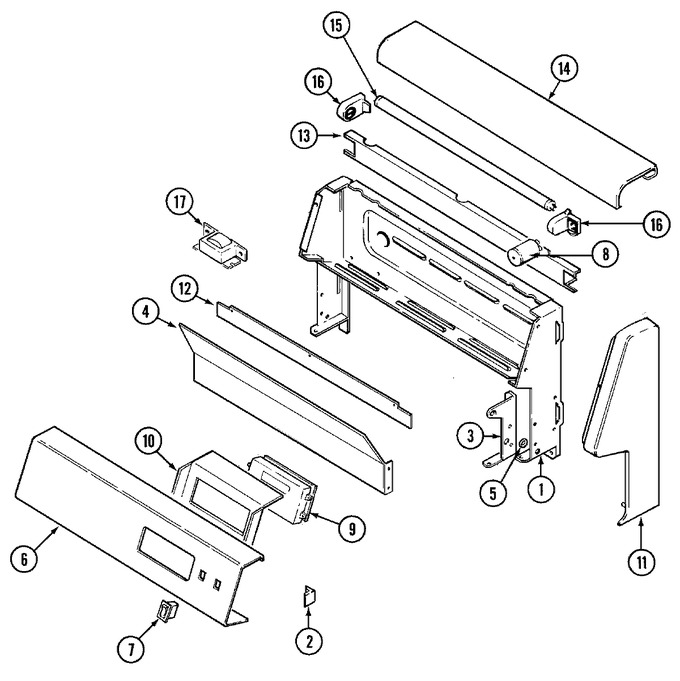 Diagram for CRG7700BAW