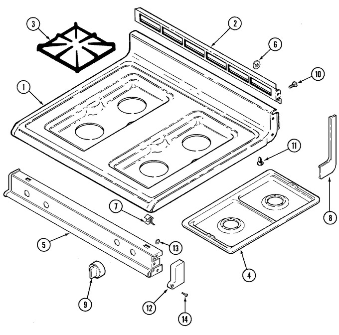 Diagram for CRG9300CAW