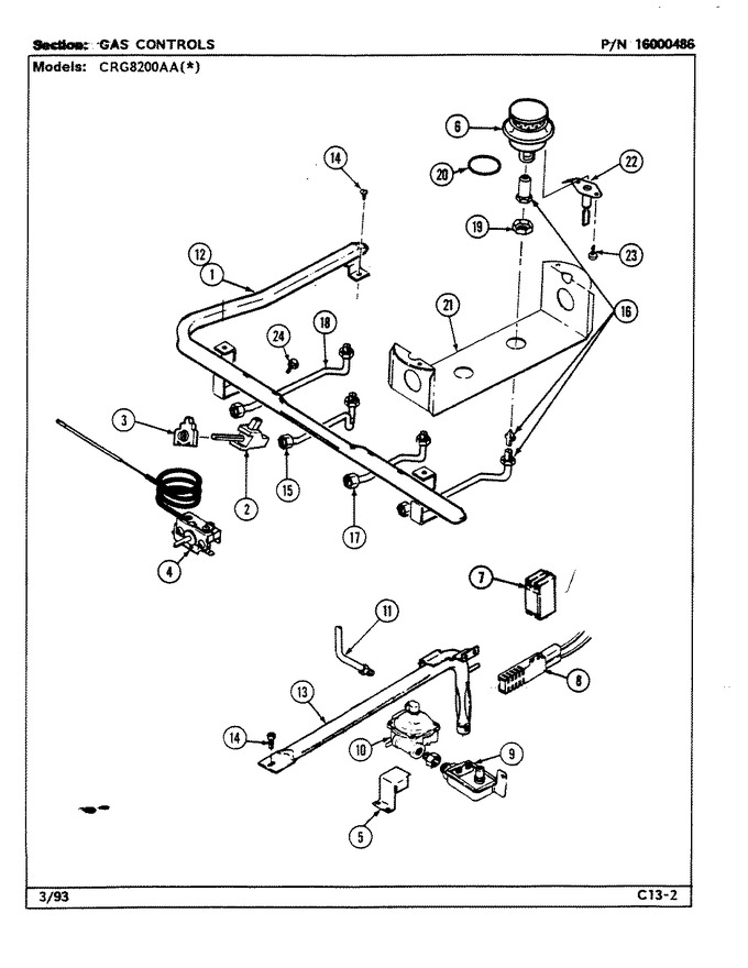 Diagram for CRG8200AAL