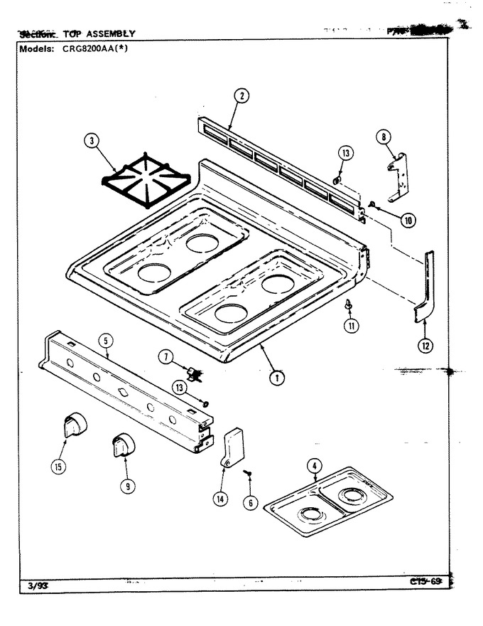 Diagram for CRG8200AAL