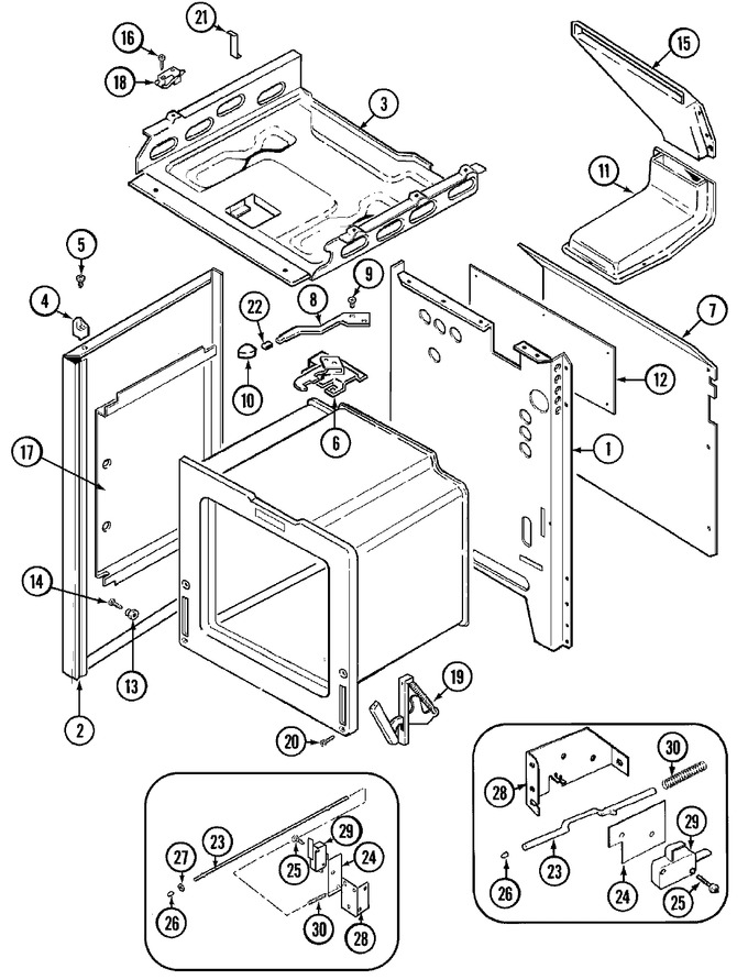 Diagram for CRG9800AAE