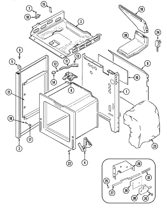 Diagram for FCG20500W