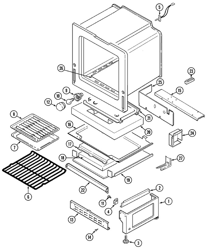 Diagram for CRG9700CAL