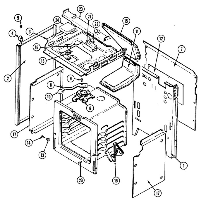 Diagram for CRGA600AAW