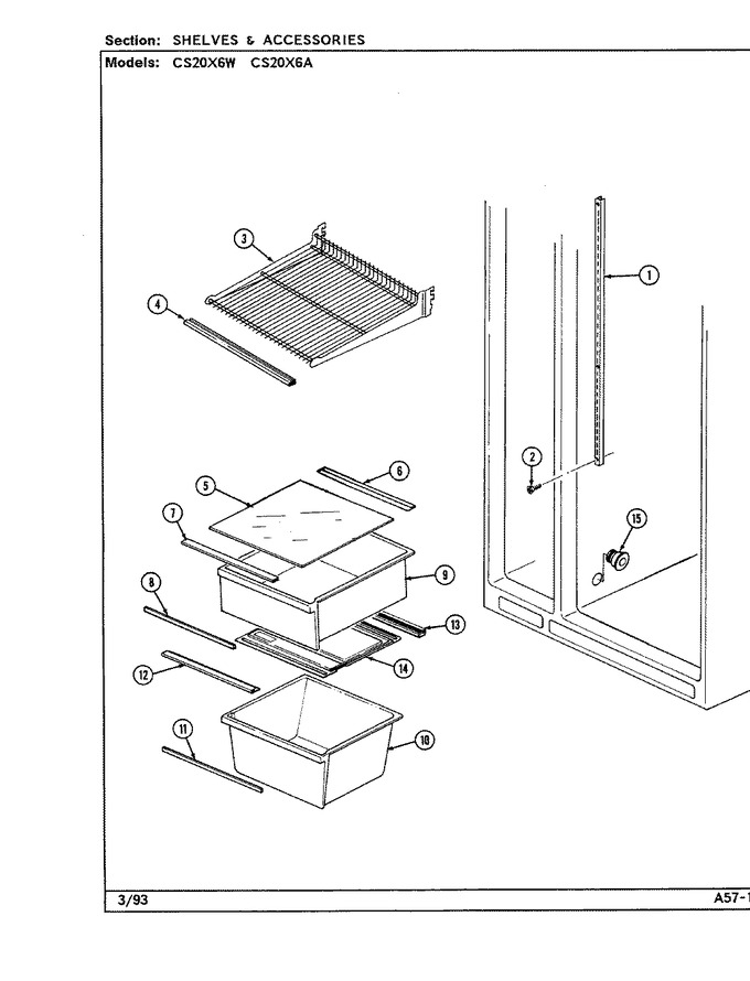Diagram for CS20X6A (BOM: DR09A)