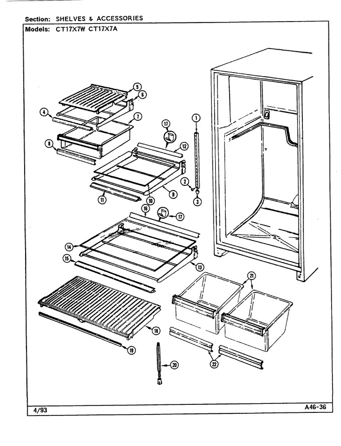 Diagram for CT17X7A (BOM: DC38A)