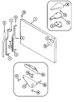 Diagram for 05 - Freezer Outer Door (bisque)