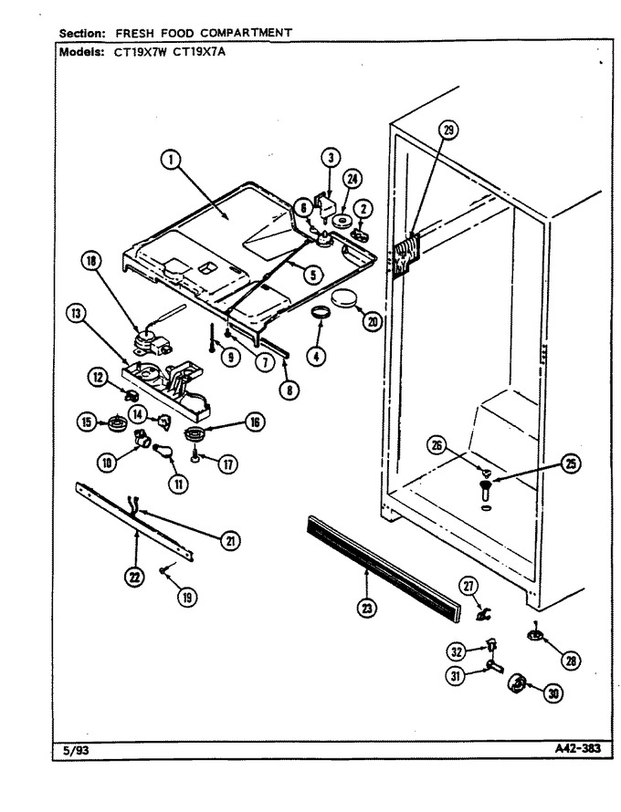 Diagram for CT19X7A