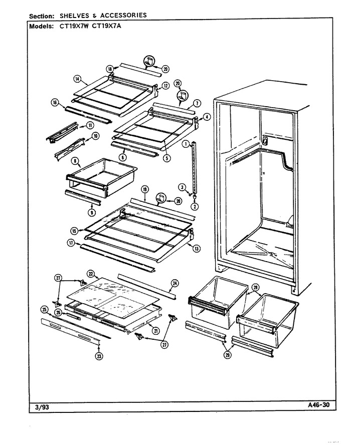 Diagram for CT19X7A