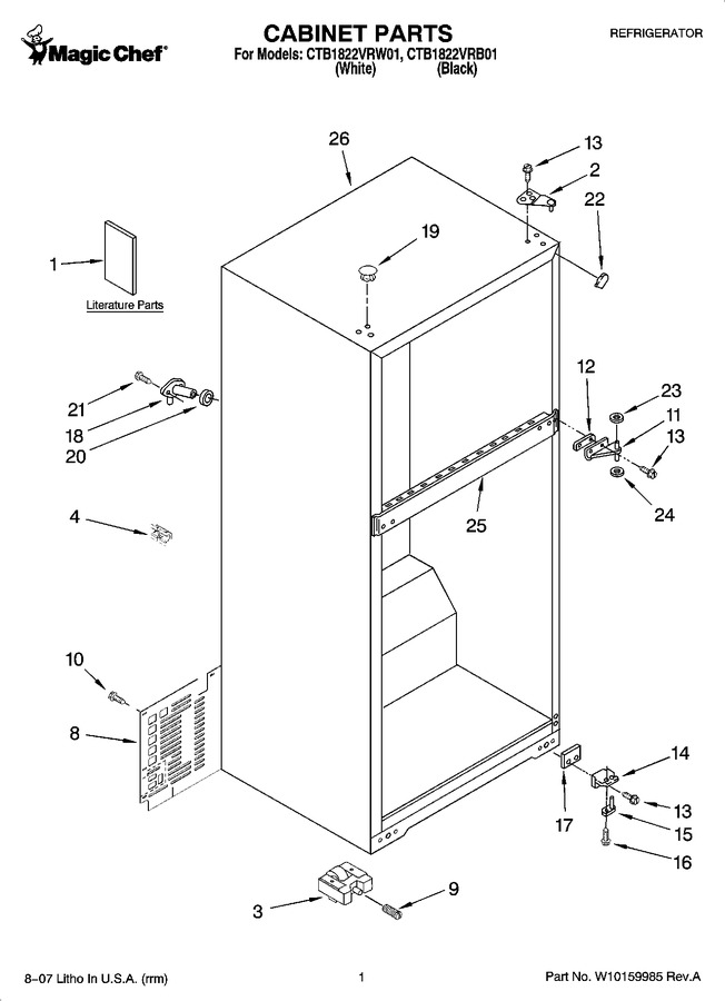 Diagram for CTB1822VRB01