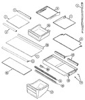 Diagram for 12 - Shelves & Accessories