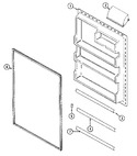 Diagram for 06 - Fresh Food Inner Door