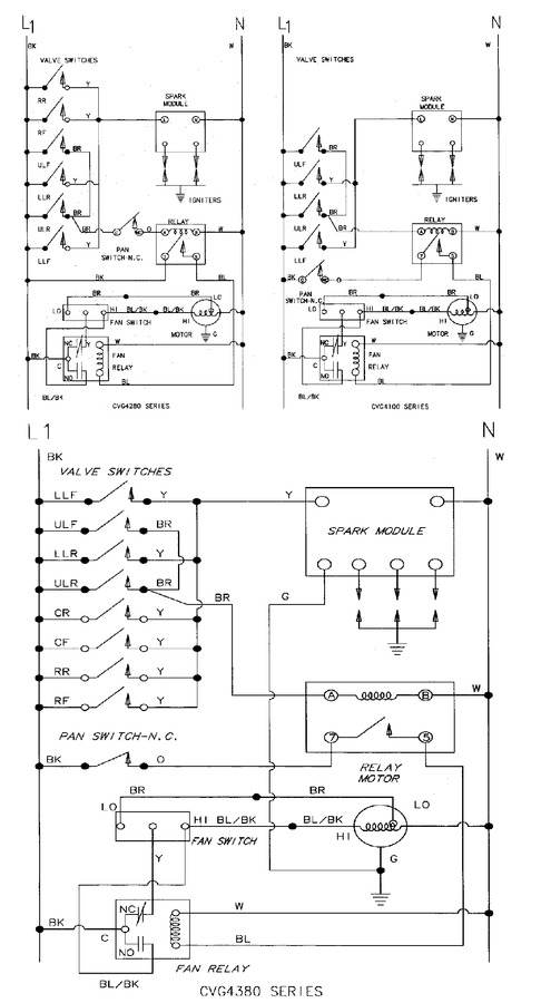 Diagram for CVG4100B