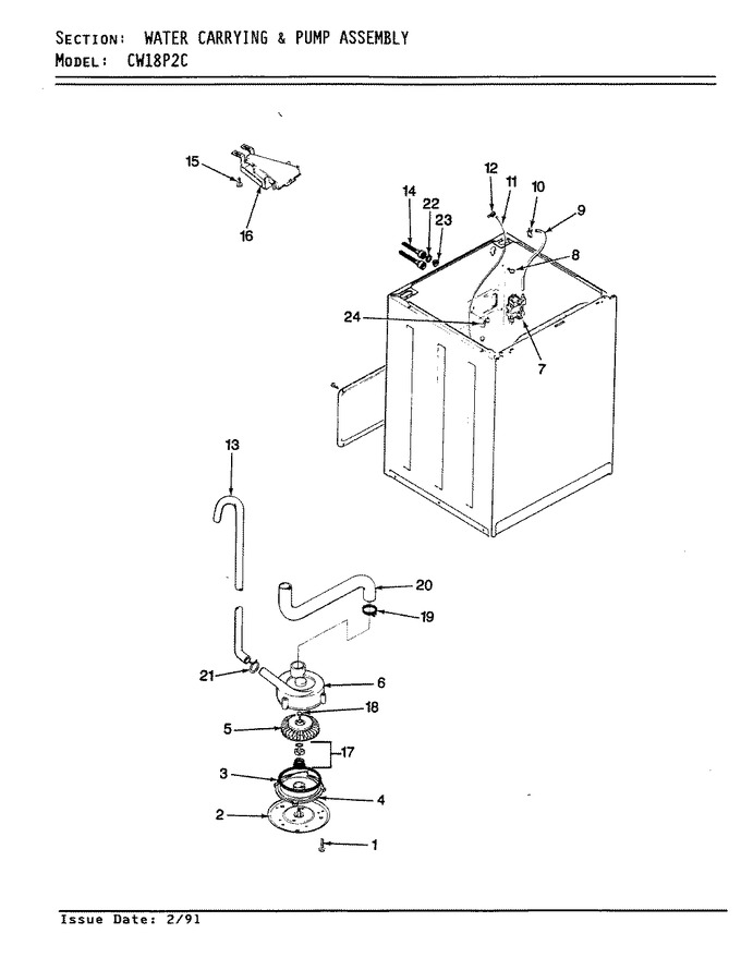 Diagram for CW18P2WC