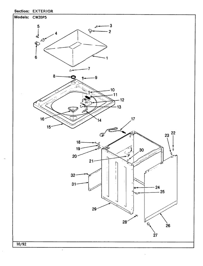 Diagram for CW20P5W