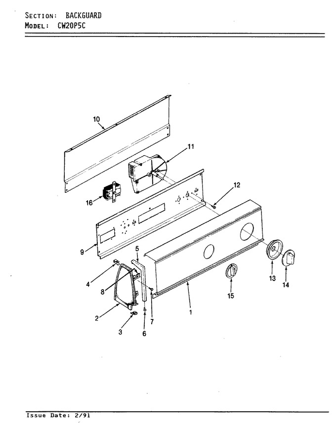 Diagram for CW20P5WC