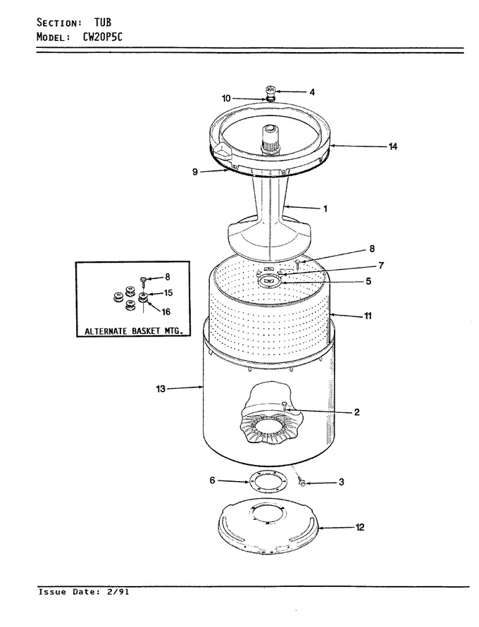 Diagram for CW20P5AC