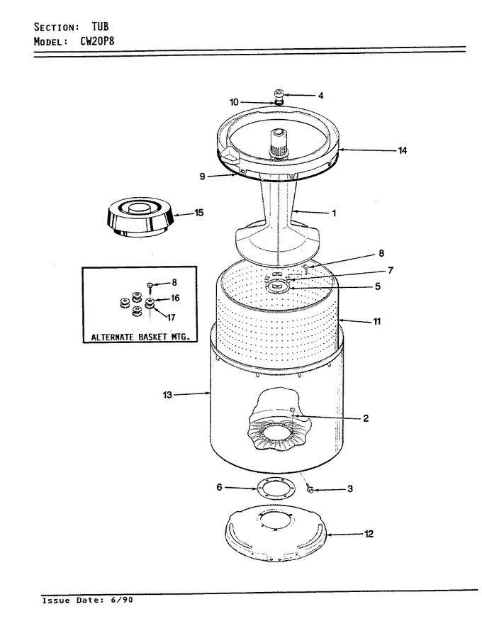 Diagram for CW20P8W