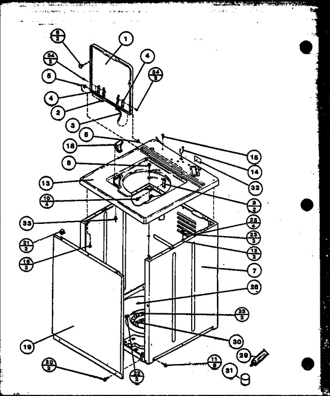 Diagram for CW3303L (BOM: P1128412W)