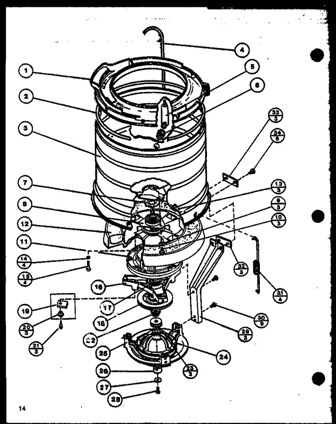 Diagram for CW2502W (BOM: P1128409W W)