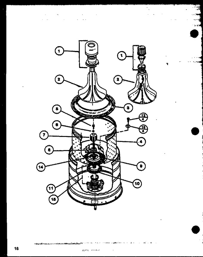 Diagram for LWD773W (BOM: P1122814W W)