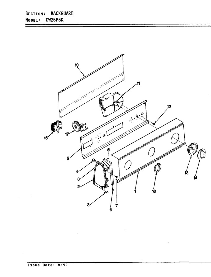 Diagram for CW26P6KW