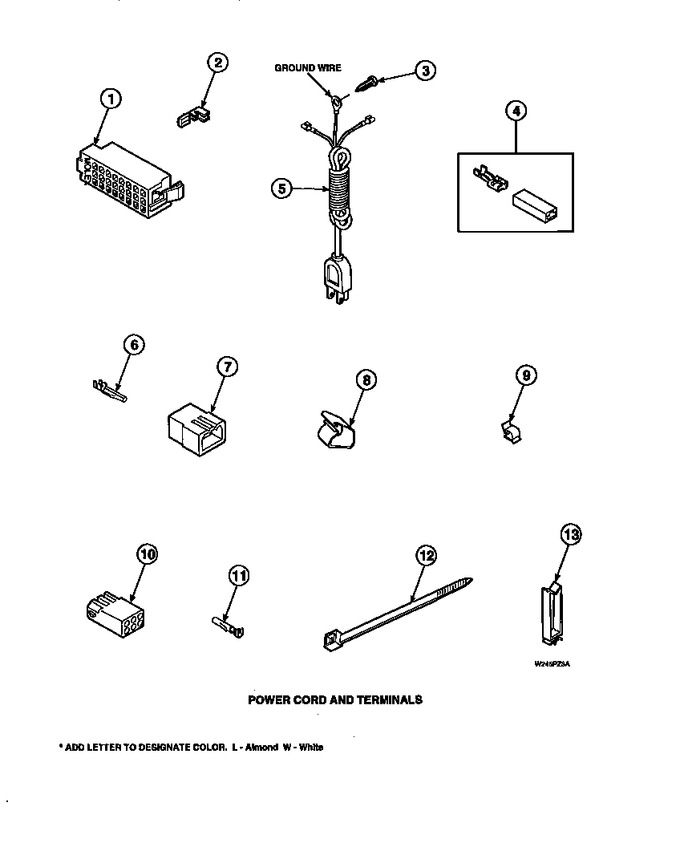 Diagram for LW6123LM (BOM: PLW6123LM A)