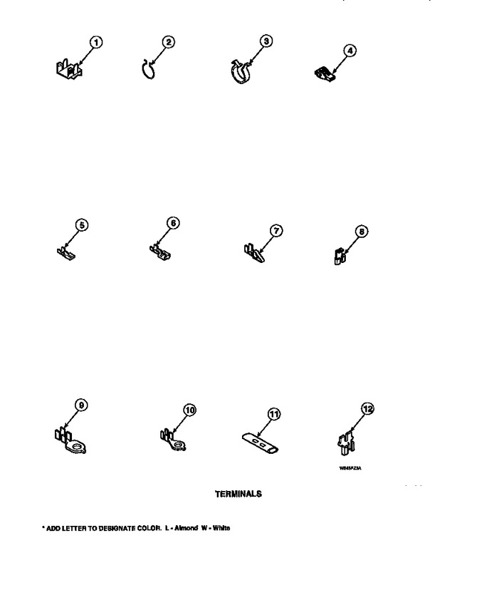 Diagram for LW6123LM (BOM: PLW6123LM A)