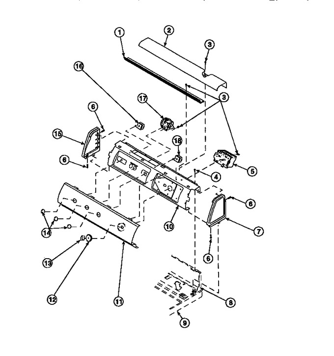 Diagram for CW8413W2 (BOM: PCW8413W2 B)
