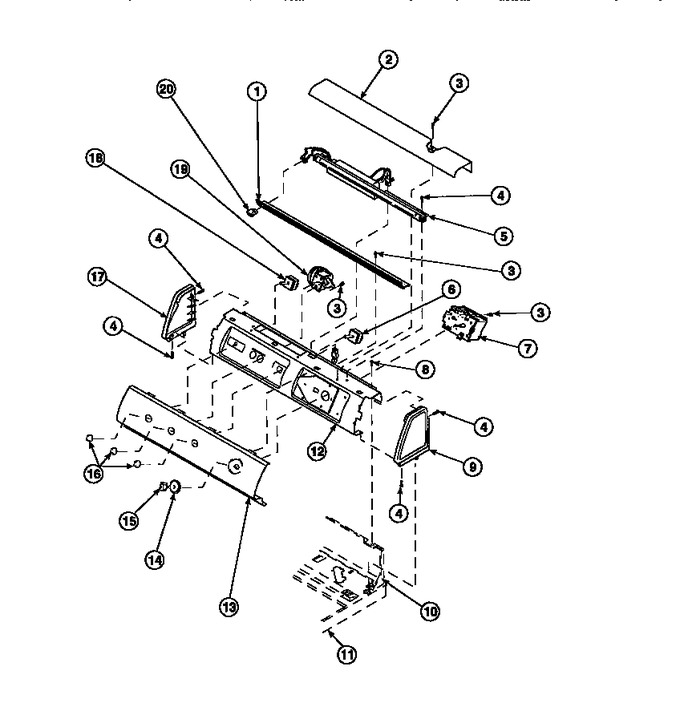 Diagram for LW2501L2 (BOM: PLW2501L2 B)