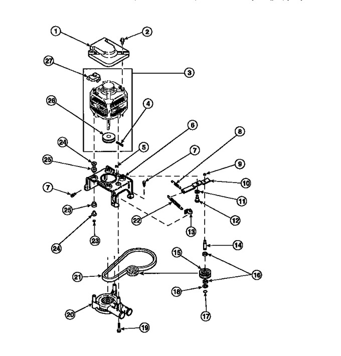 Diagram for LW4203W2 (BOM: PLW4203W2 B)