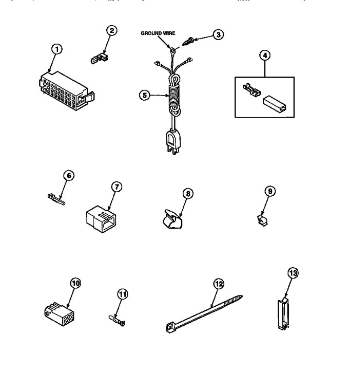 Diagram for LW2501W2 (BOM: PLW2501W2 B)