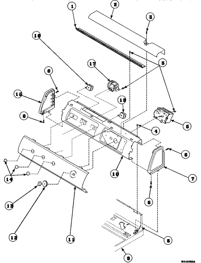 Diagram for LW8303W2 (BOM: PLW8303W2A)